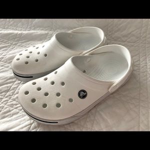 Crocs (white) size 8 womens